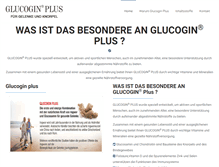 Tablet Screenshot of glucogin.com